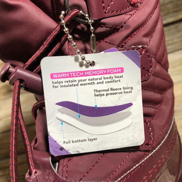 NEW Skechers 48893 Hampshire Mid Purple Boots 8 - Picture 9 of 11